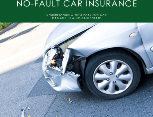Who pays for car damage in a no-fault state ?