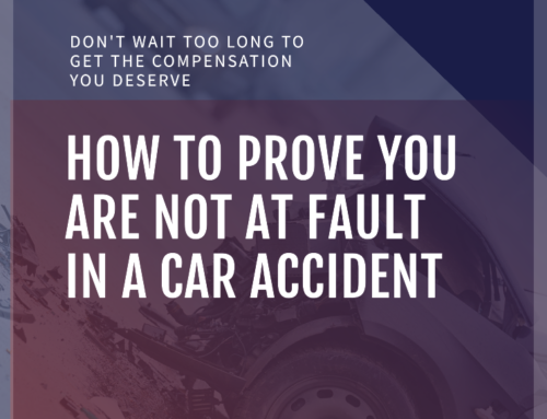 How to prove you are not at fault in a car accident?